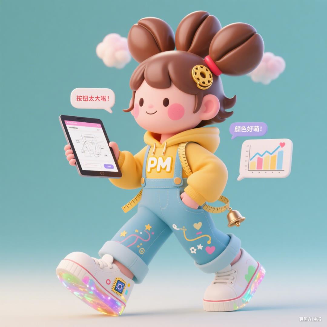 用 AI “捏” 出一个萌系产品经理 IP
