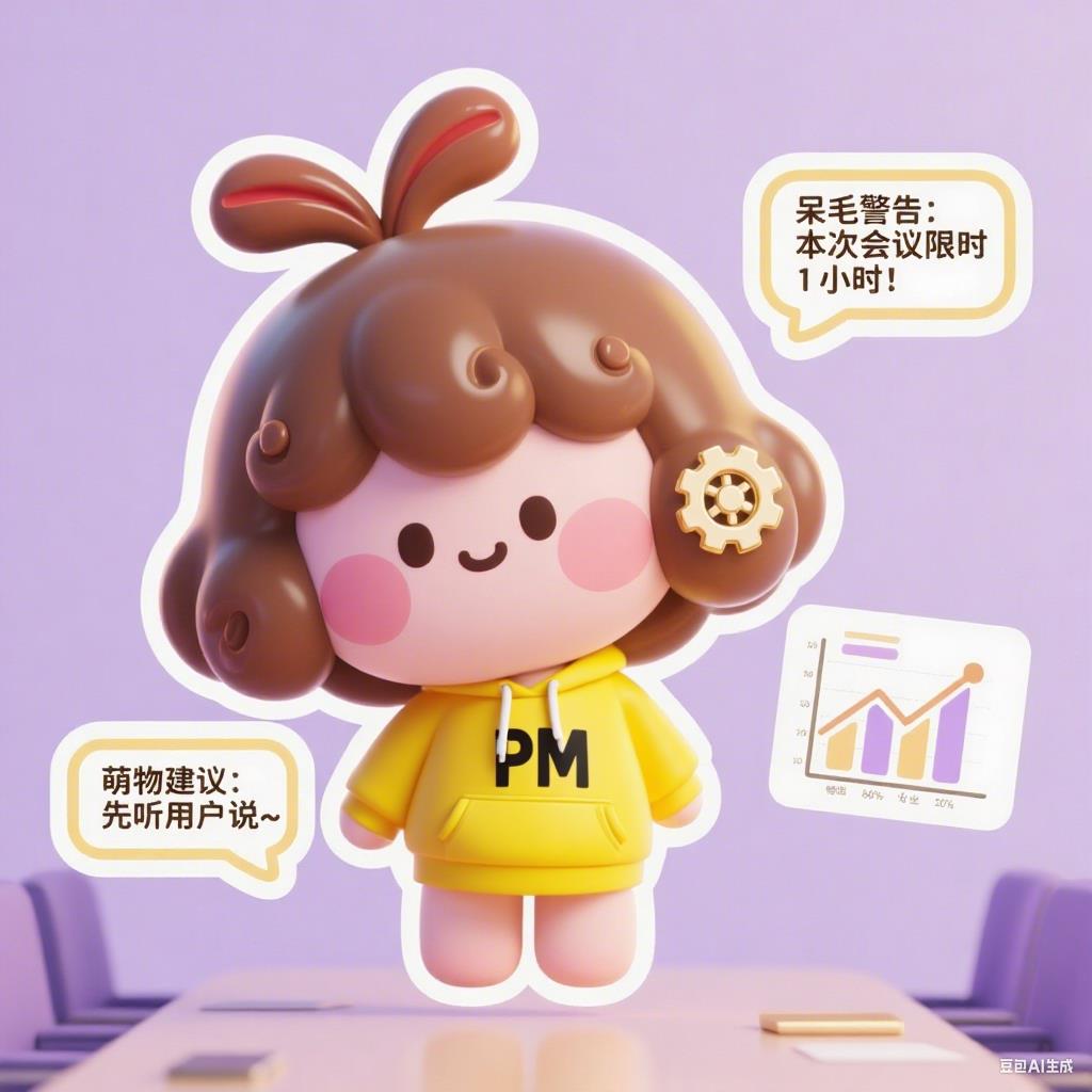 用 AI “捏” 出一个萌系产品经理 IP