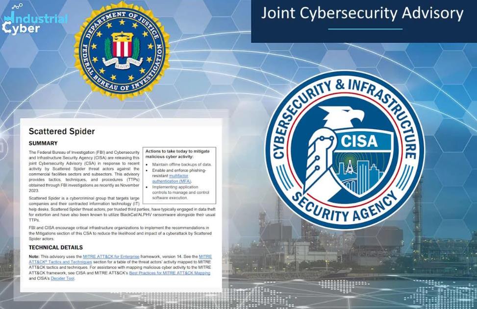 黑客组织Scattered Spider正攻击全球航空!部勒索病毒,劫持运营系统