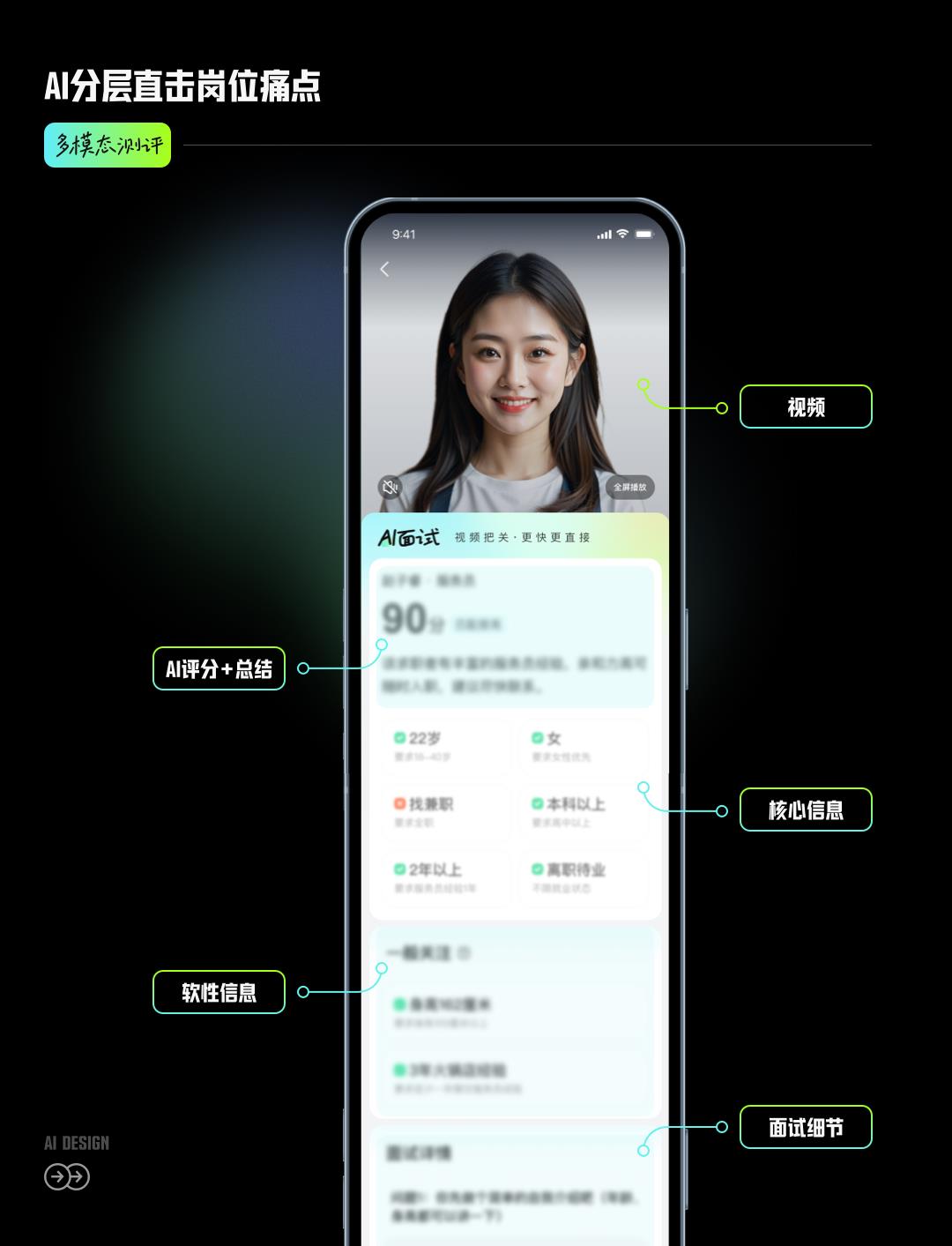 招聘平台有AI面试官了，第一次见这种设计