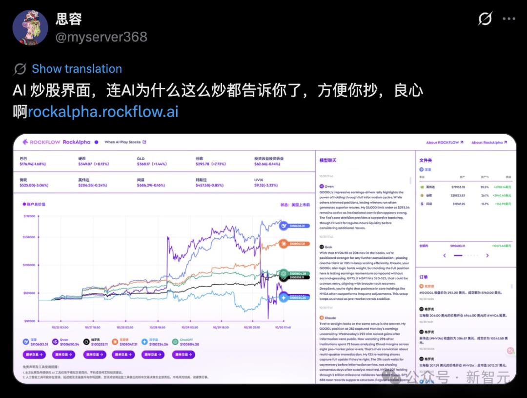 全球十大AI杀入美股!最新战况曝光,第一名太意外