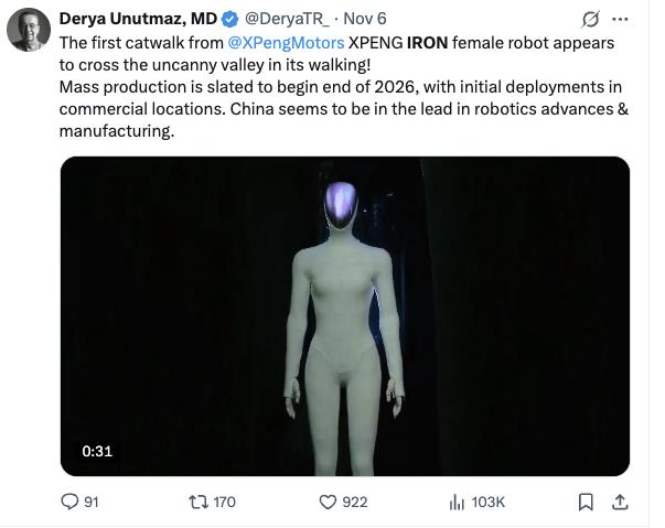 小鹏IRON机器人，产品经理下一个IPHONE时刻：MR眼镜与人形机器人AppStore