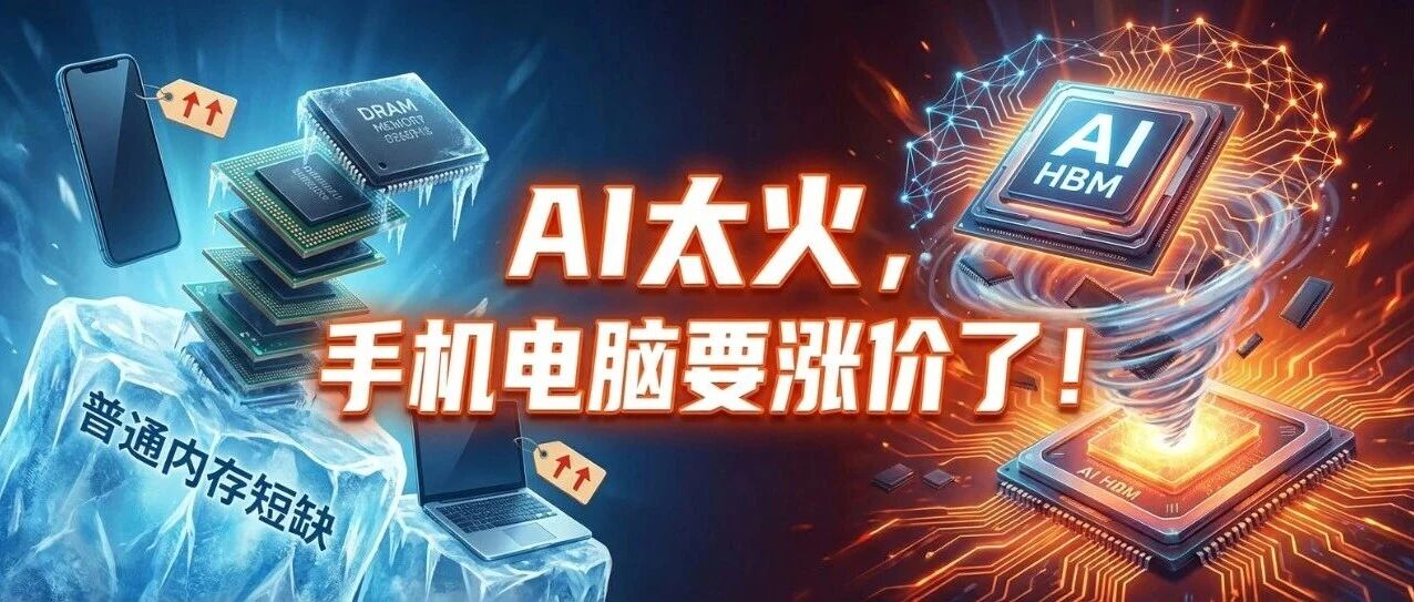 AI火了，但手机电脑却要涨价了! 秘这场席卷全球的“内存噩梦”