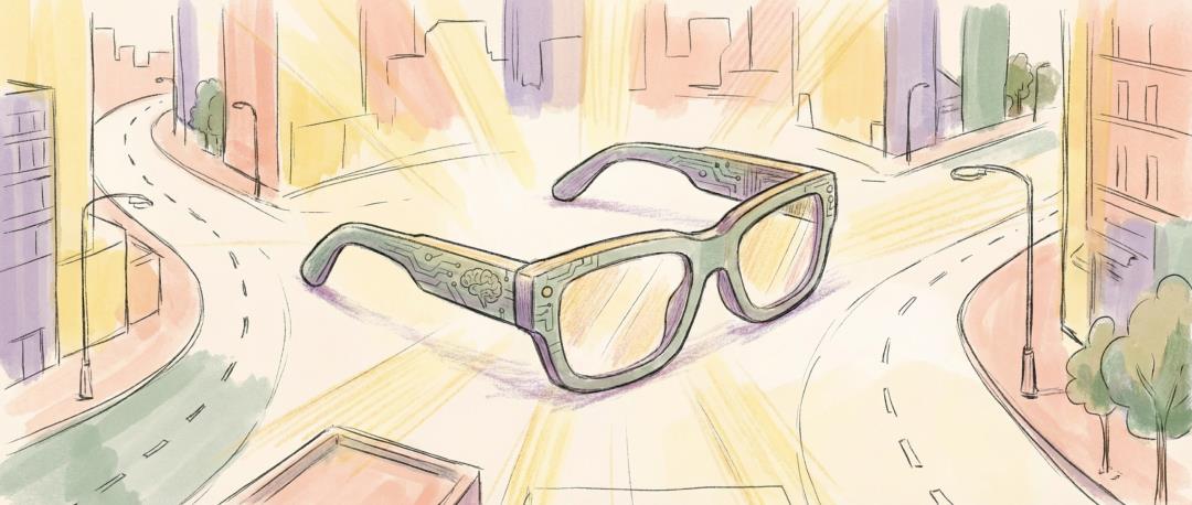 你是我的眼,AI眼镜让失明20年姑娘独立出行